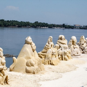 Международный фестиваль песчаных фигур пройдет на берегу Дуная
