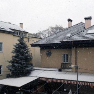 В Софии выпал первый снег