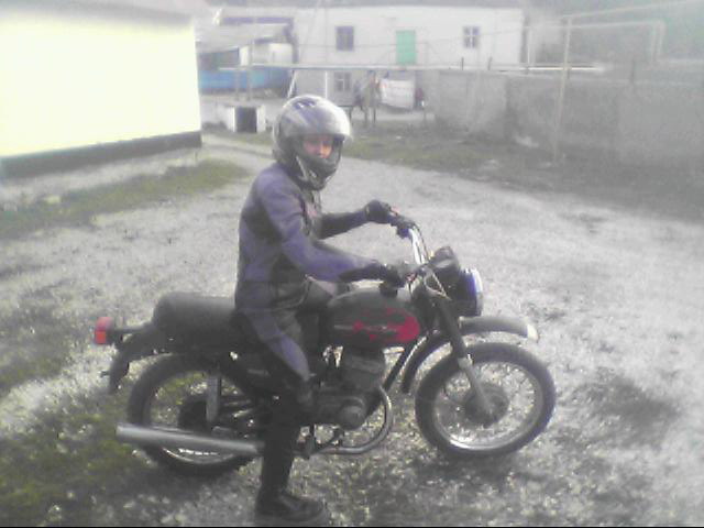 Мой первый мотоцикл Минск