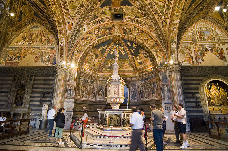 Баптистерий в Сиене (Battistero di San Giovanni)