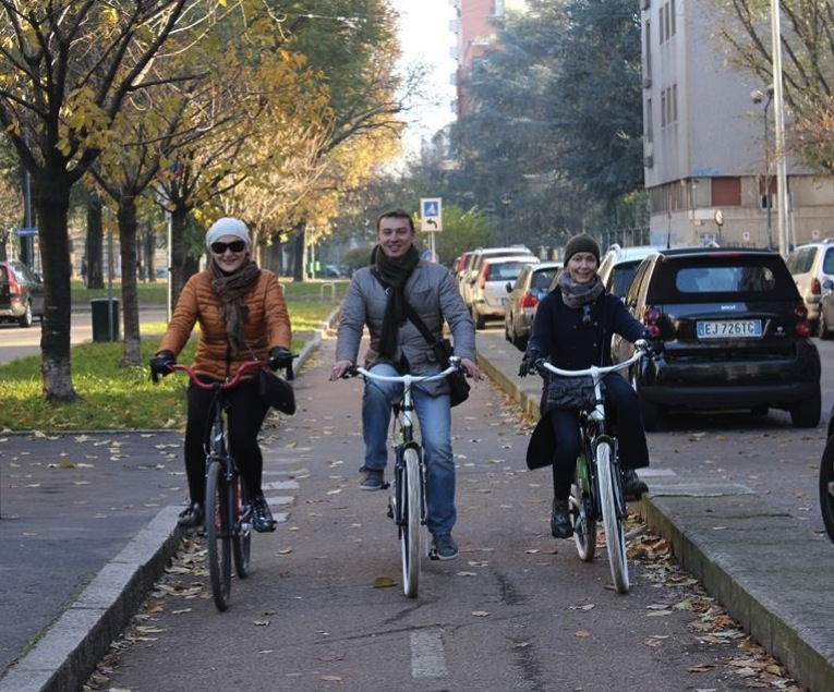 Милан на велосипеде: ломаем стереотипы!
