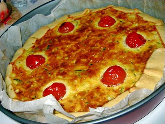 Пирог с овощами и сырами/Torta salata con verdure e formaggi